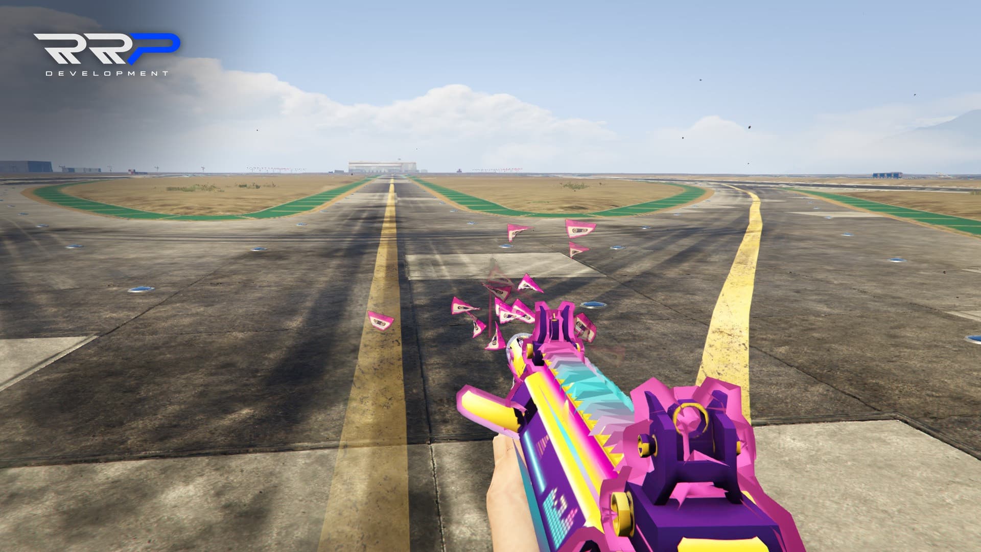 Neon Drive — Fuzil Bullpup