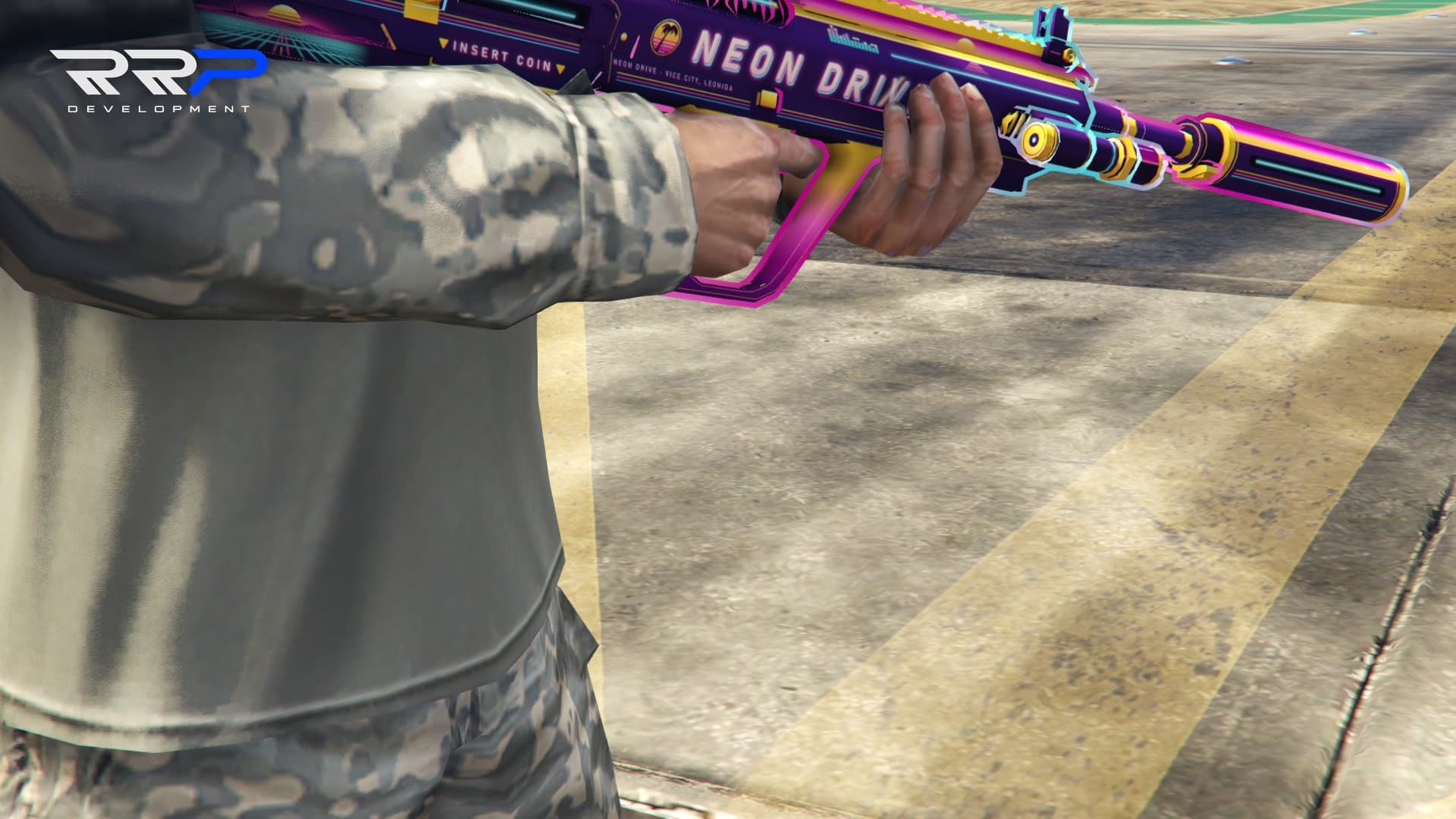 Neon Drive — Fuzil Bullpup (Open Source)
